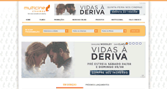 Desktop Screenshot of multicinecinemas.com.br